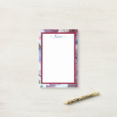 Post-it® Notes Office du concepteur d'aquarelles (Sur un bureau)