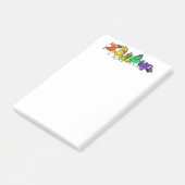 Post-it® Notes Oiseaux de Couleur (Incliné)