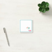 Post-It Notes Oiseaux et Fleurs (Bureau)