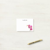 Post-it Notes Orchidée Violette (Sur un bureau)