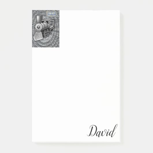 Post-it Notes Oude Trein (Voorkant)