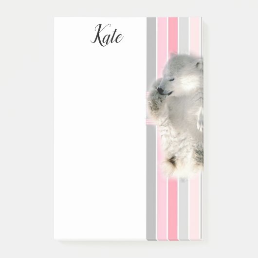 Post-it Notes Ours Polaire (Devant)