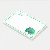 Post-It Notes Paon Coloré (Incliné)