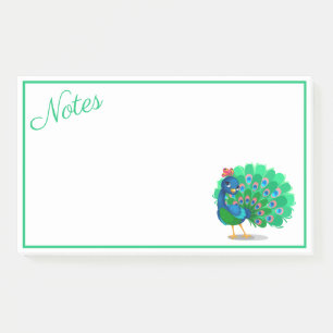 Post-It Notes Paon Coloré