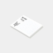 Post-it® Notes Papier Chiot Bouledogue Français (Incliné)