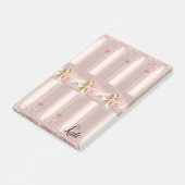 Post-it Notes Parties scintillant rose (Incliné)