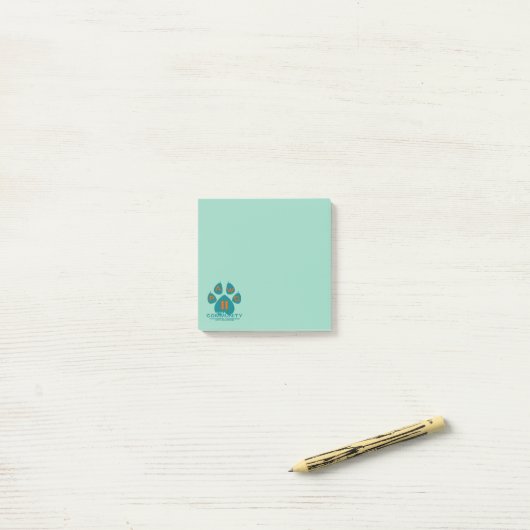 Post-it® Notes PAWS PostIt (Sur un bureau)