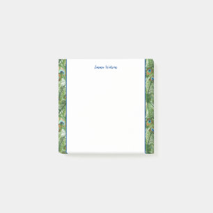Post-it® Notes-Peacock Feathers Notes