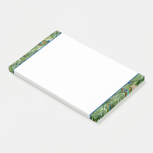 Post-it® Notes-Peacock Feathers Notes (Incliné)