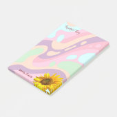 Post-it® Notes Pensives Tournesol Pastel  (Incliné)