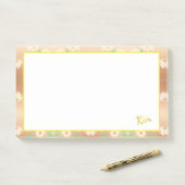 Post-it® Notes personnalisables pour Kim ou vous (Sur un bureau)