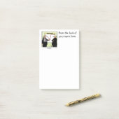 Post-it® Notes personnalisables pour l'Humour d'entreprise  (Sur un bureau)