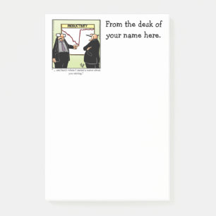 Post-it® Notes personnalisables pour l'Humour d'entreprise 