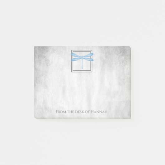 Post-it® Notes personnalisées de libellules bleues (Devant)