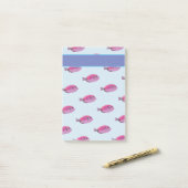 Post-it® Notes personnalisées de poissons tropicaux (Sur un bureau)