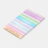 Post-it® Notes personnalisées des bandes d'aquarelle (Incliné)