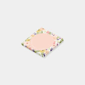 Post-it® Notes personnalisées du fleur sauvage (Incliné)