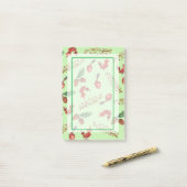 Post-it® Notes personnalisées du Motif d'automne (Sur un bureau)