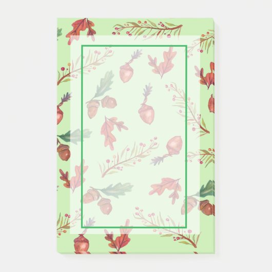 Post-it® Notes personnalisées du Motif d'automne (Devant)