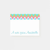 Post-it® Notes personnalisées et lumineuses sur l'arc-en-ci (Devant)