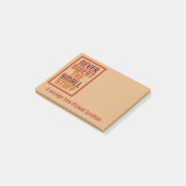 Post-it® Notes personnalisées motivantes (Incliné)