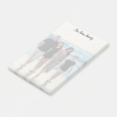 Post-it® Notes personnalisées Photo famille complète (Incliné)