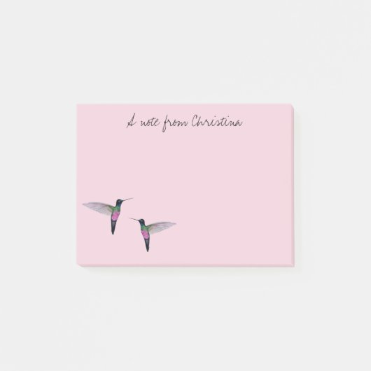 Post-it® Notes personnalisées pour les oiseaux de brousse (Devant)