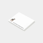 Post-it® Notes personnalisées sur le chien de berger austra (Incliné)