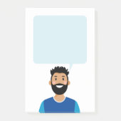 Post-it® Notes personnalisées sur les avatars (Devant)