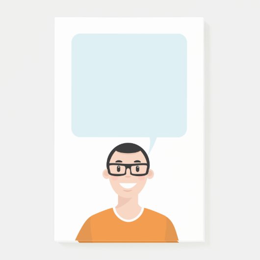 Post-it® Notes personnalisées sur les avatars (Devant)