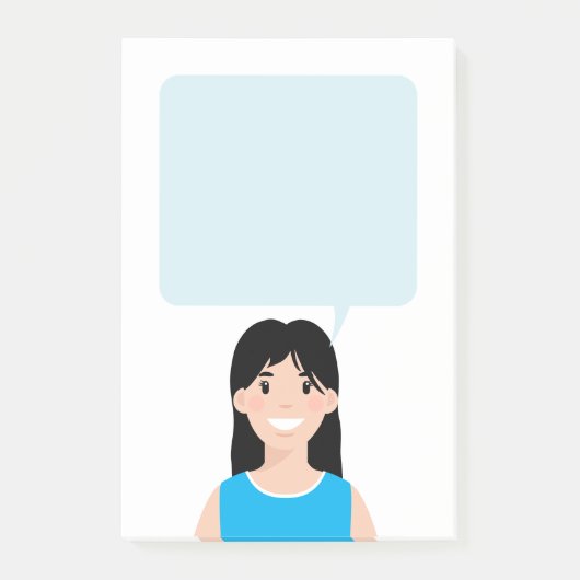 Post-it® Notes personnalisées sur les avatars (Devant)