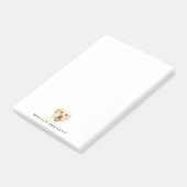 Post-It Notes Personnalisés | Labrador Retriever (Incliné)