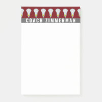 Post-It Notes Personnalisés Marron pour le Sport d