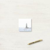 Post-It Notes Personnalisés Phare Côtiers (Sur un bureau)