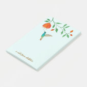 Post-It Notes personnalisés sur le colibri (Incliné)