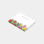 Post-it® Notes personnelles florales (Incliné)
