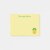 Post-it® Notes personnelles sur l'ananas jaune (Devant)