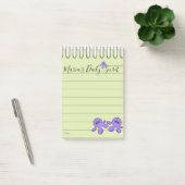 Post-it Notes Pieuvre Violette (Bureau)