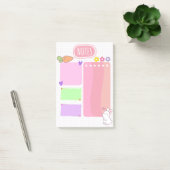Post-it® Notes Pink Pastel Kawaii (Bureau)