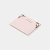 Post-it® Notes Pink Roses & Doves Wedding (Incliné)