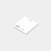 Post-it-Notes-Pink Roses Post-it® Notes (Schuin)