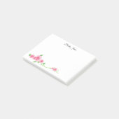 Post-it-Notes-Pink Roses Post-it® Notes (Schuin)