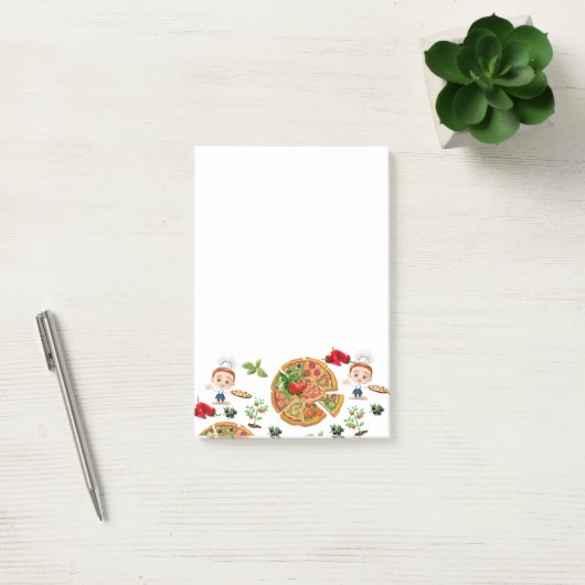 Post-it Notes Pizza (Kantoor)