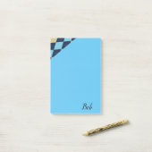 Post-it Notes Plaid (Op bureau)