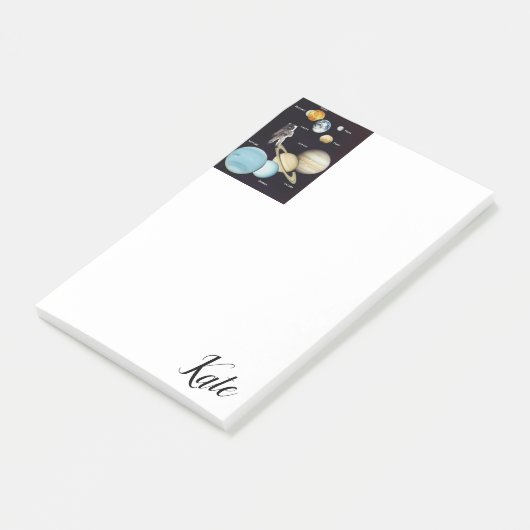 Post-it Notes Planètes (Incliné)