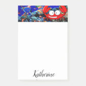 Post-it Notes Poisson Crabe (Devant)
