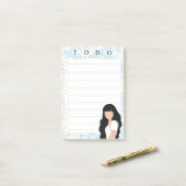 Post-it® Notes Portrait 4 (Sur un bureau)