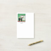 Post-it® Notes post-Humour d'entreprise (Sur un bureau)