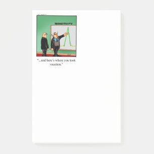 Post-it® Notes post-Humour d'entreprise