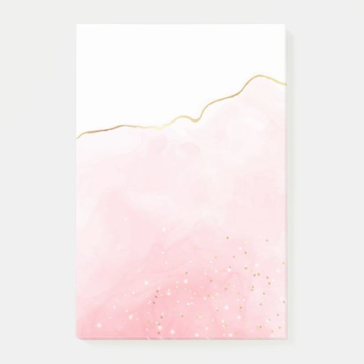 Post-it® Notes post-it aquarelle (Devant)